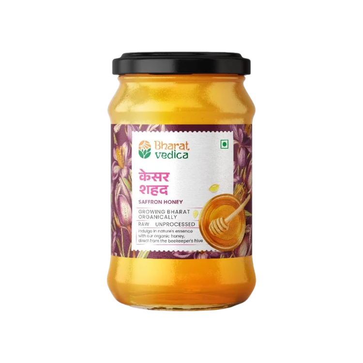 Bharat Vedica Saffron Honey