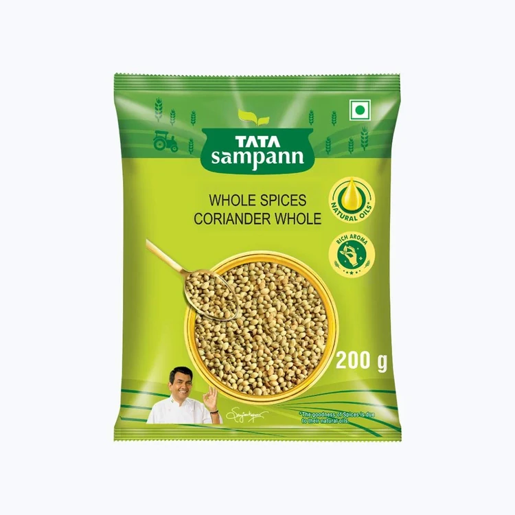 Tata Sampann Coriander Seeds (Dhaniya), Whole Spices