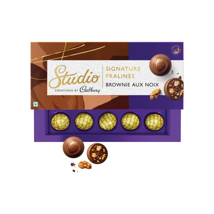 Cadbury Studio Brownie Aux Noix Signature Pralines Chocolate Gift Pack