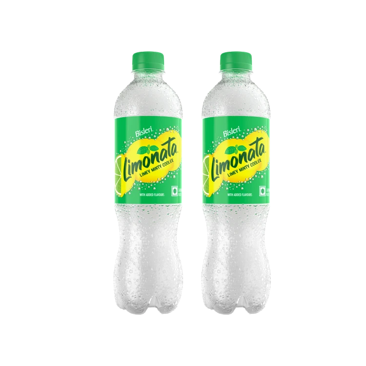 Bisleri Limonata Limey Minty Cooler Lime Soft Drink - Pack of 2