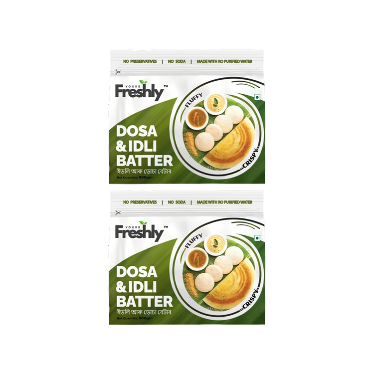 Yours Freshly Dosa & Idli Batter - Pack of 2