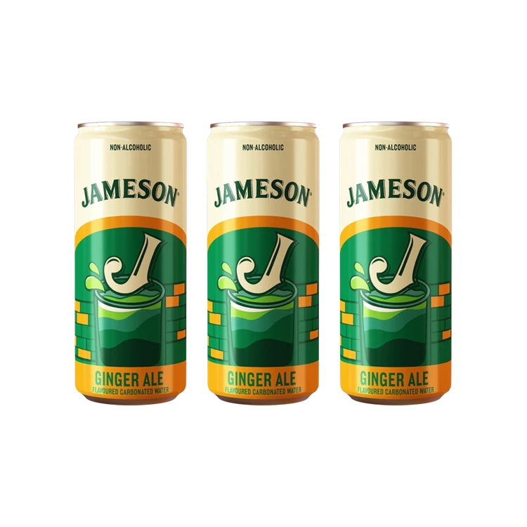 Jameson Ginger Ale Pack of 3