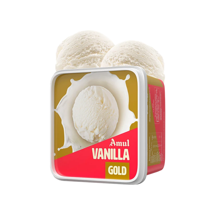Amul Gold Vanilla Magic Ice Cream Tub