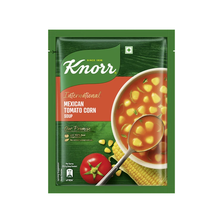Knorr International Mexican Tomato Corn Soup with No Added Preservatives