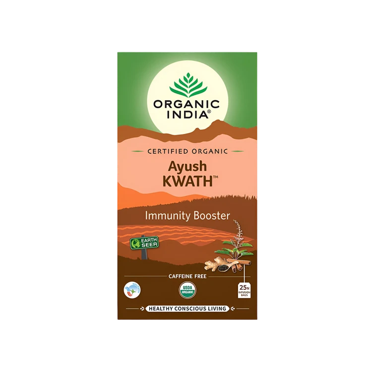 Organic India Ayush Kwath Green Tea Bags (Immunity Booster)