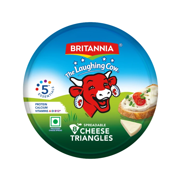 Britannia Laughing Cow Creamy Cheese Triangle