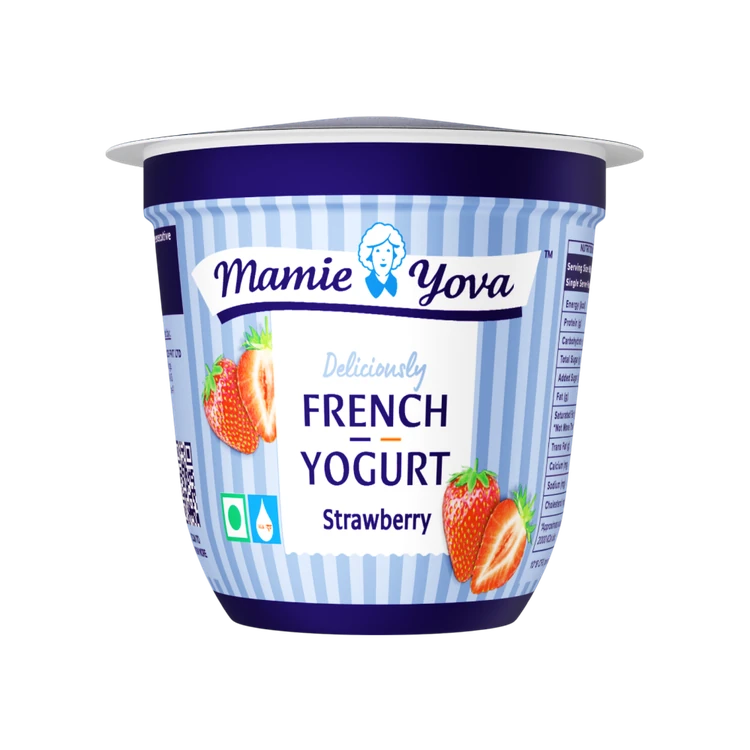 Mamie Yova French Fruit Yogurt -Strawberry