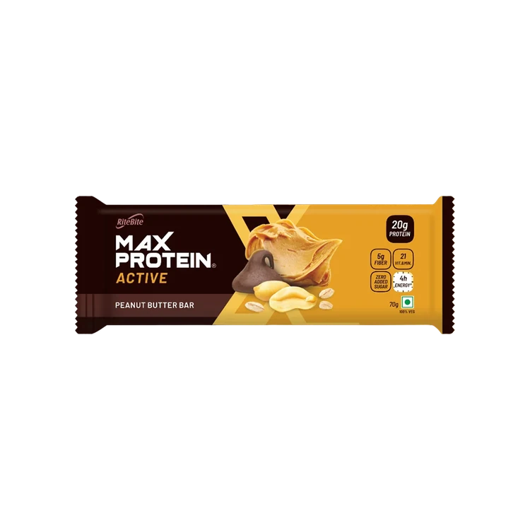 RiteBite Max Protein Peanut Butter 20 g Protein Bar