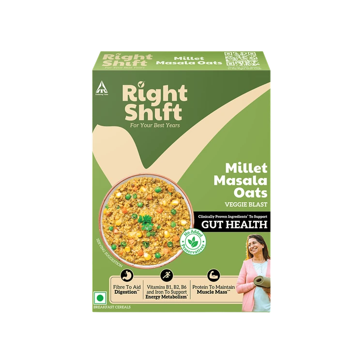 Right Shift High Protein Masala Oats (Veggie Blast)