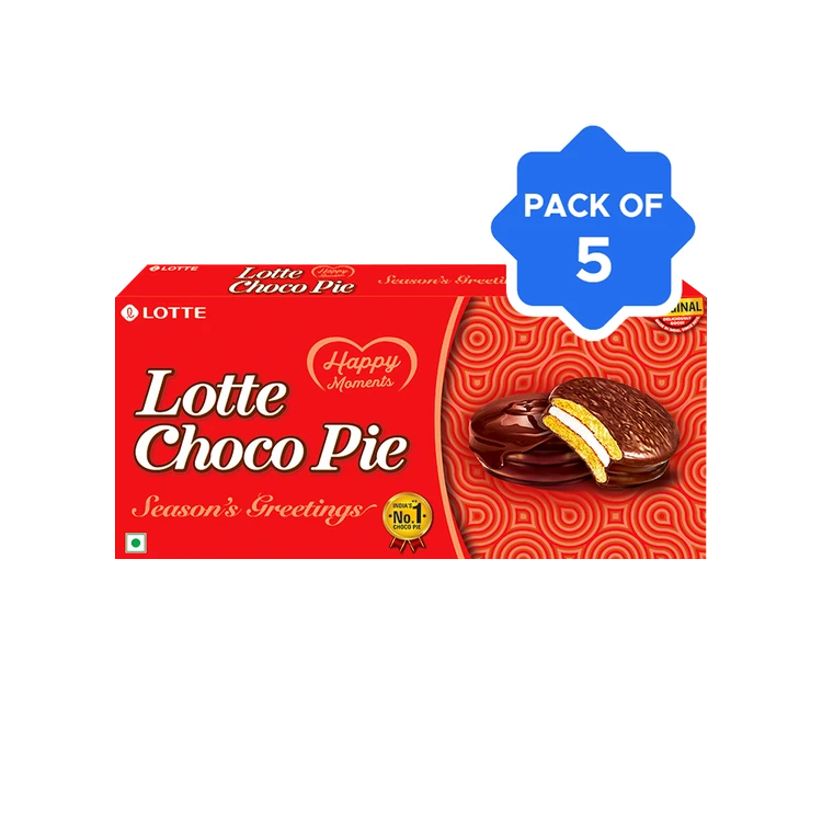 Lotte - Choco Pie - Pack of 5