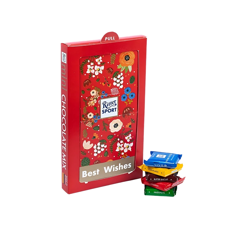 Ritter Sport Best Wishes Chocolate Gift Pack (Assorted)