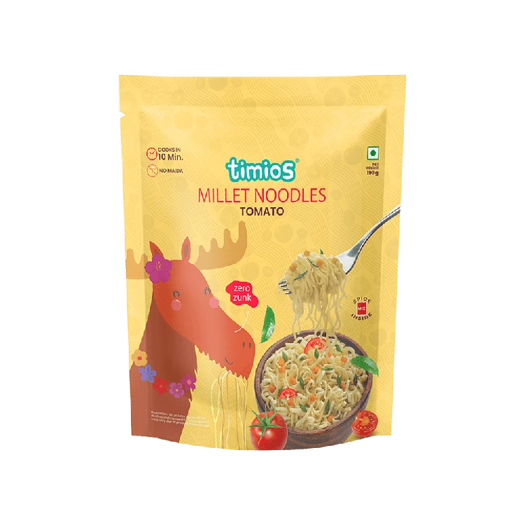 Timios Millet Tomato Flavoured Instant Noodles