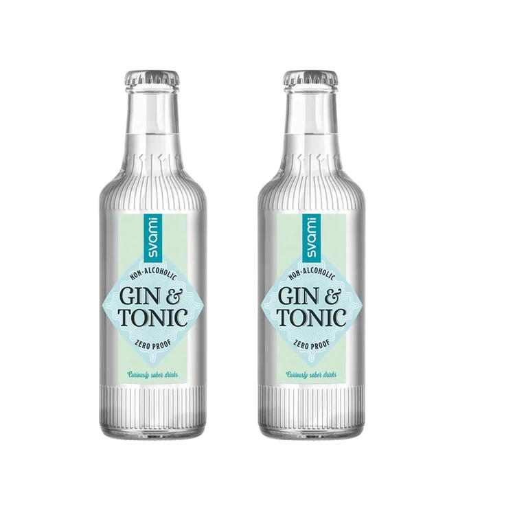 Svami Non- Alcoholic Gin & Tonic Water - Pack of 2