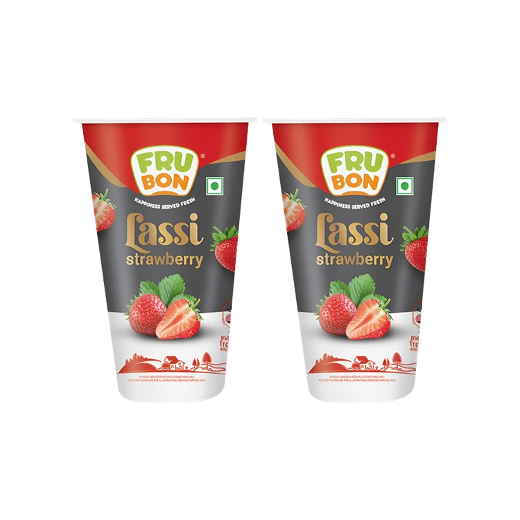FruBon Strawberry Lassi - Pack of 2