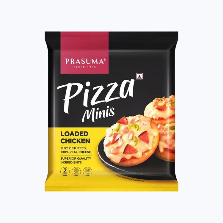 Prasuma Loaded Chicken Pizza Minis