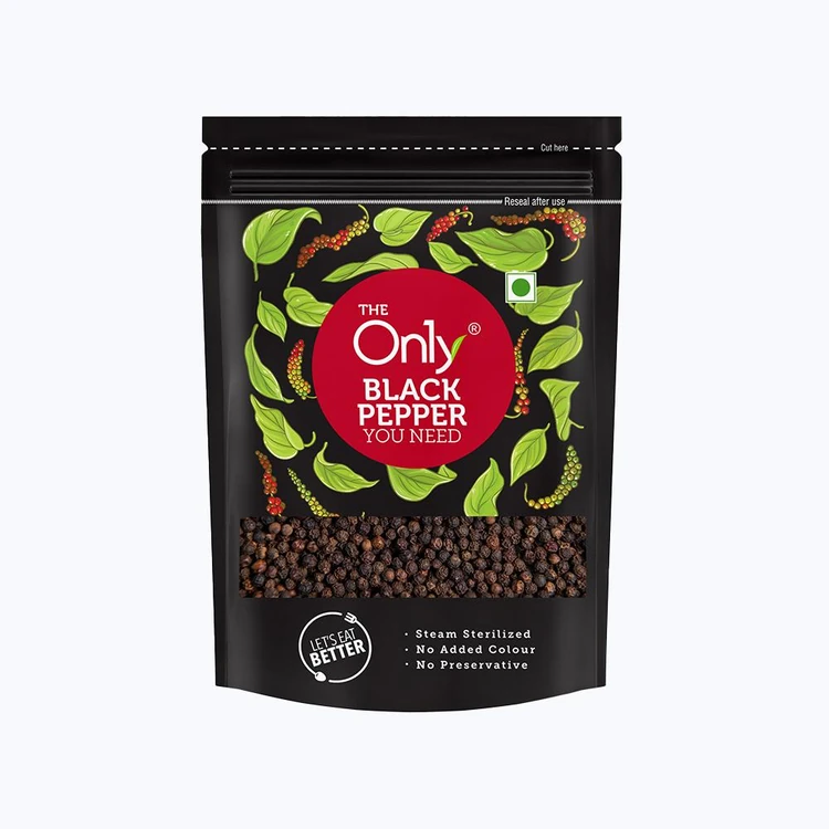 On1y Black Peppercorns (Menasu Kalu)