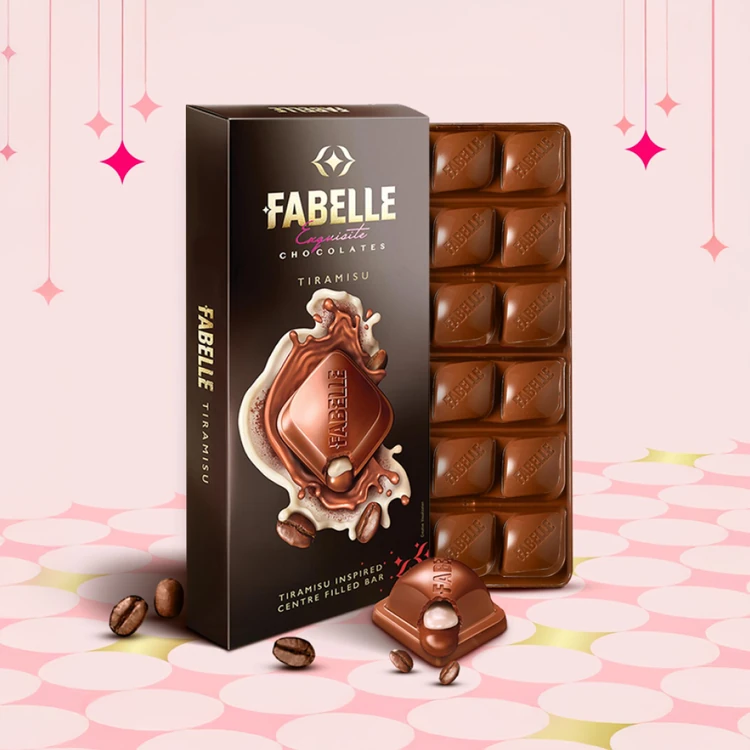 Fabelle Tiramisu Centre Filled Bar