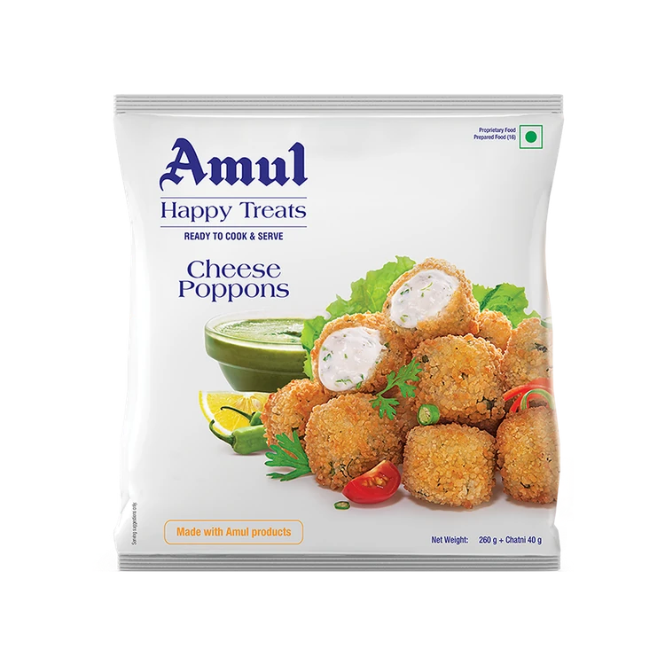 Amul Happy Treats Cheese Poppon Nuggets