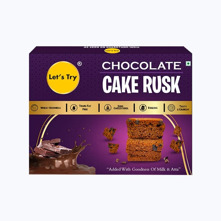 Let's Try Chocolate Cake Rusk