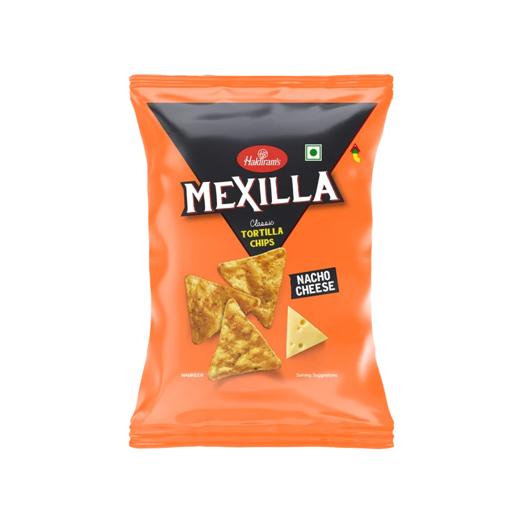 Haldiram's Mexilla Tortilla Chips (Nacho Cheese)