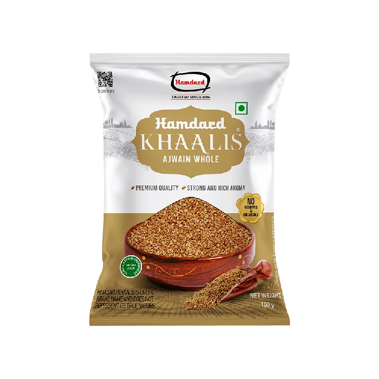 Hamdard Khaalis Ajwain Seeds (Oma Kaalu)