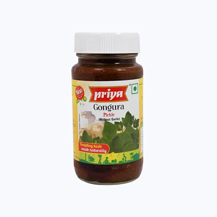 Priya Gongura Pickle (Without Garlic)