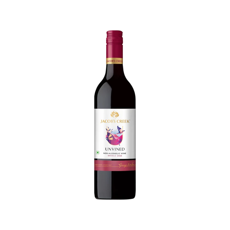 Jacob's Creek Unvined Shiraz Non-Alcoholic Wine (750 ml)