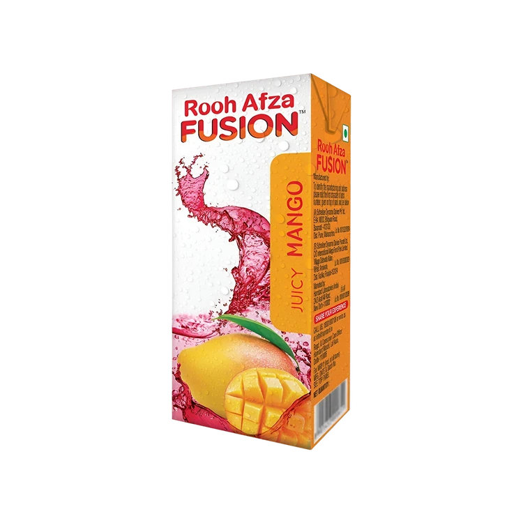 Rooh Afza Fusion Juicy Mango Drink