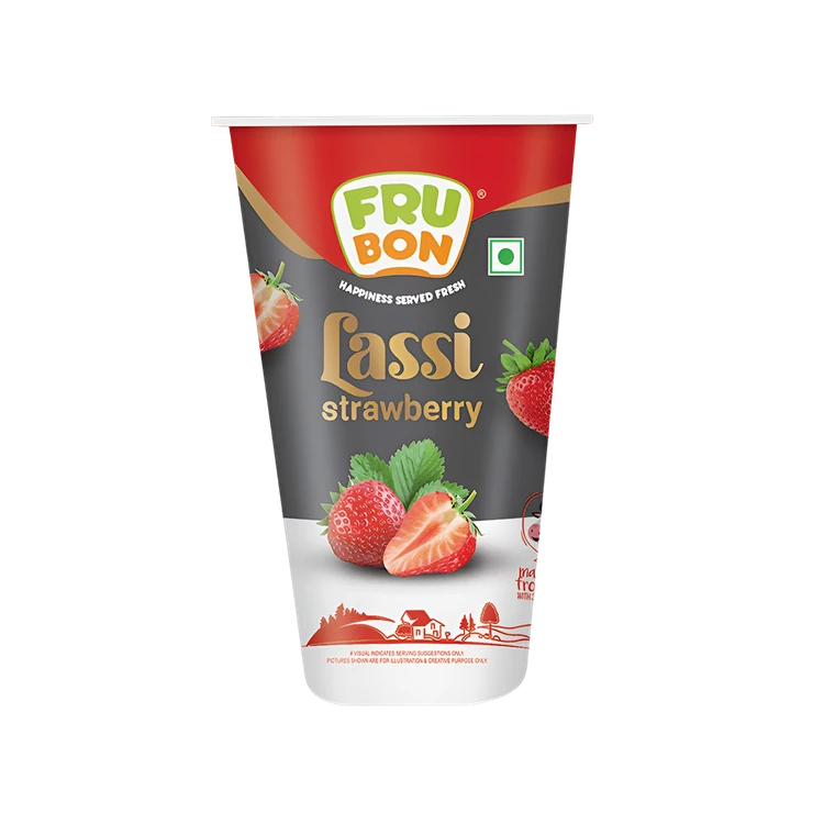FruBon Strawberry Lassi