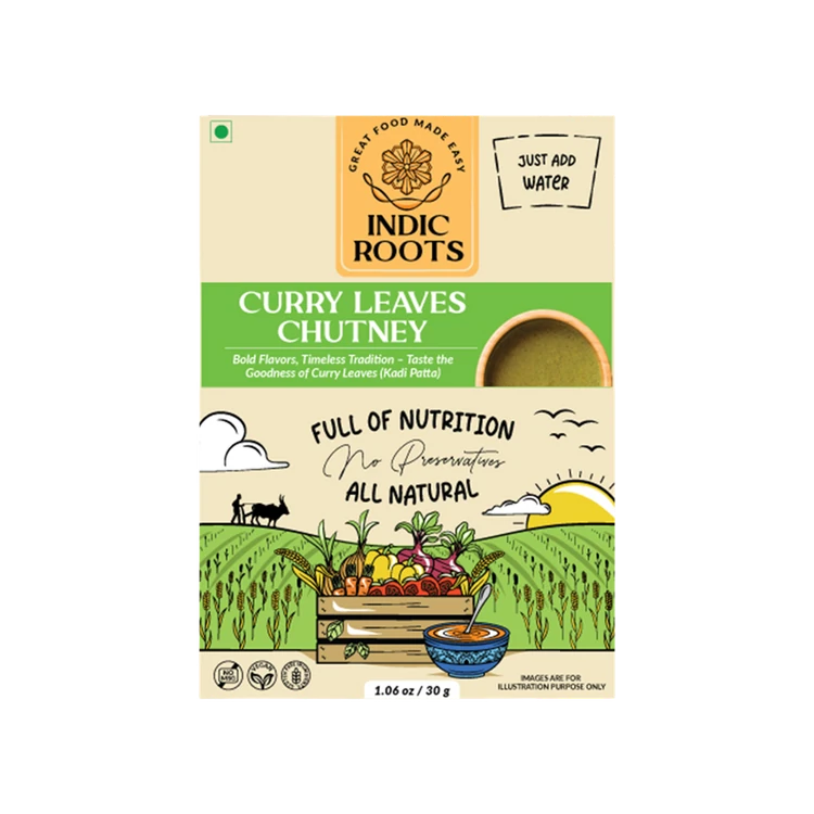 Indic Roots Curry Leaves Chutney