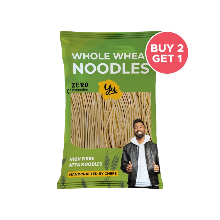 Yu 100% Whole Wheat Noodles - Buy 2 Get 1 Free