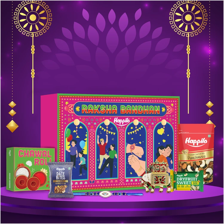 Happilo Premium Rakhi Dry Fruits Gift Pack