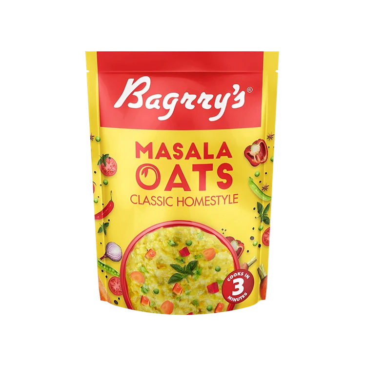 Bagrry's Classic Homestyle Masala Flavoured Oats