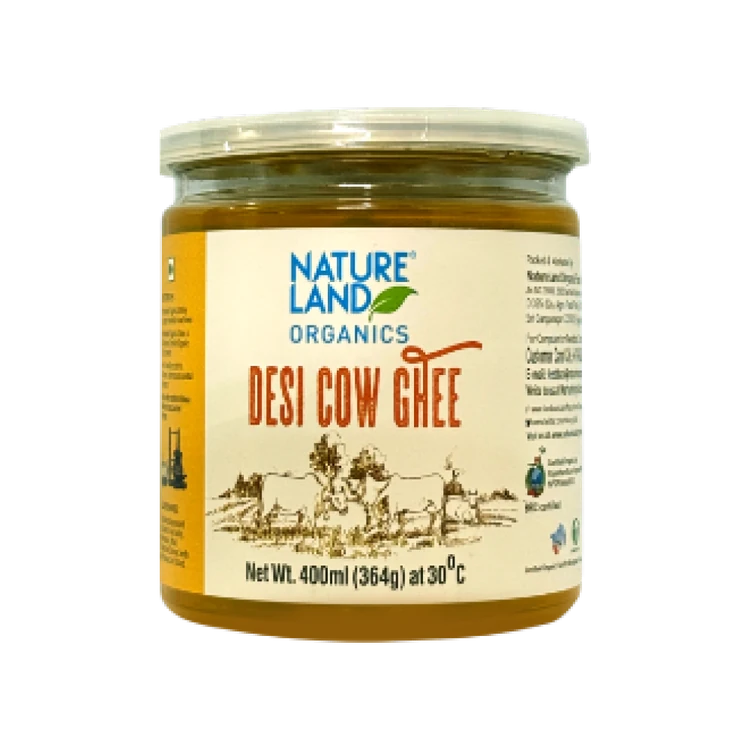 Natureland Premium Desi Organic Cow Ghee