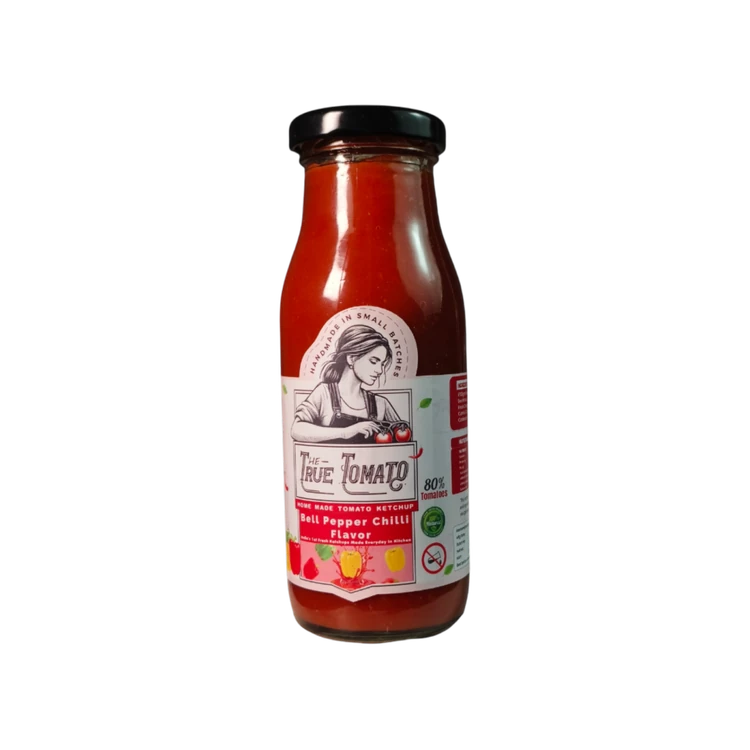 The True Tomato Ketchup (Bell Pepper Chilli Flavor)