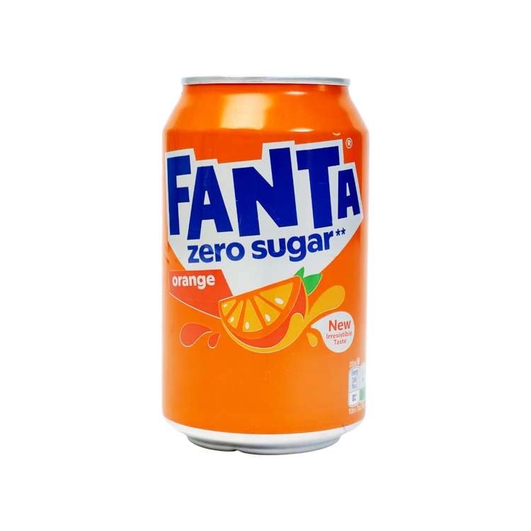 Fanta Orange Soft Drink (Zero Sugar)