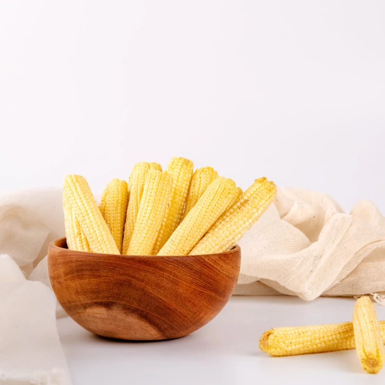 Baby Corn Peeled by Pluckk