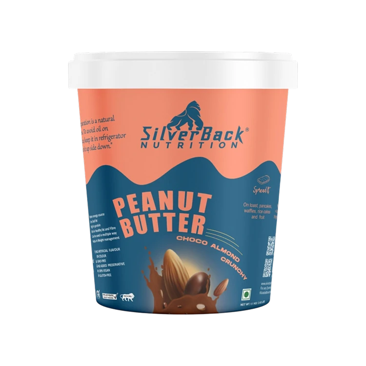 Silverback Nutrition Choco Almond Crunchy Peanut Butter