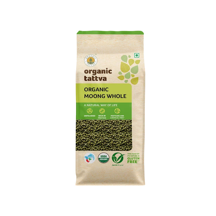 Organic Tattva Organic Moong Sabut
