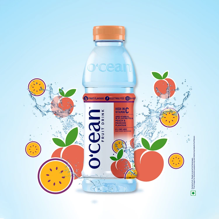 O'cean Peach & Passion Fruit Flavoured Water
