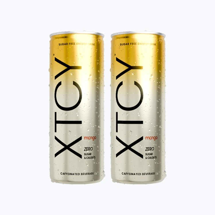 XTCY Mango Zero Sugar Energy Drink - Pack of 2