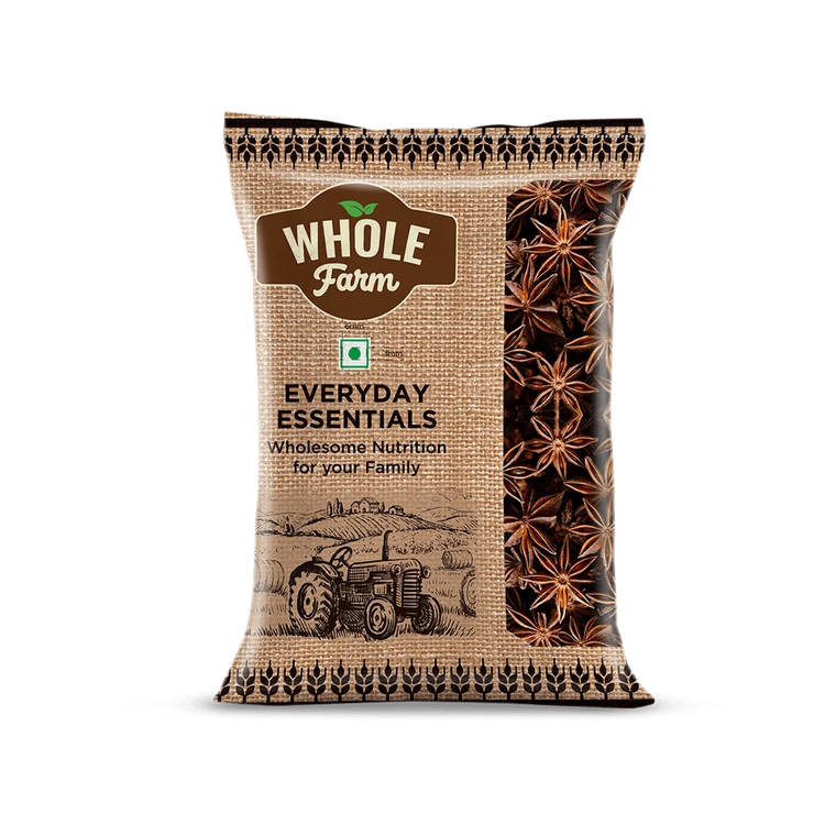 Whole Farm Premium Star Anise (Dodda Lavanga)