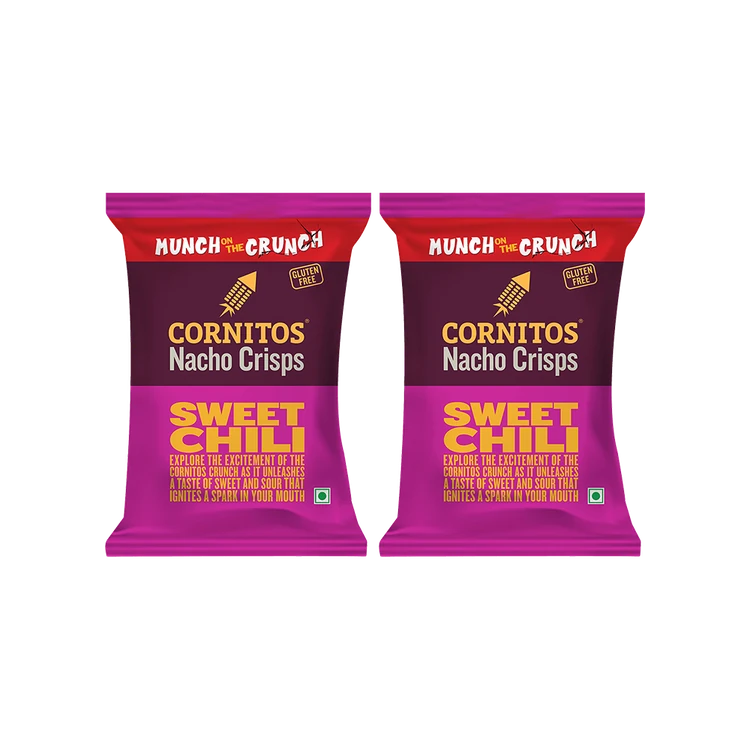 Cornitos Sweet Chili Nachos - Pack of 2
