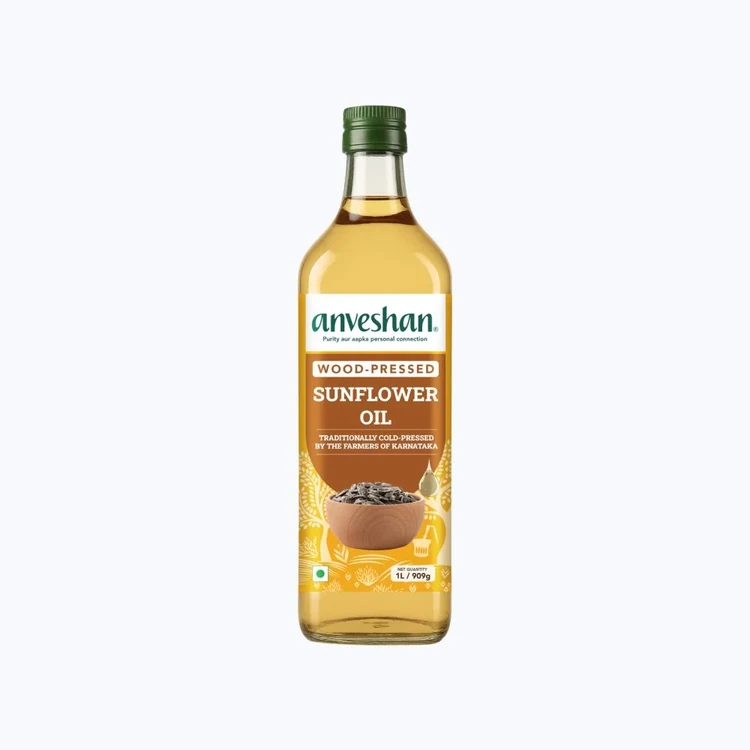 Anveshan Wood Pressed Sunflower Oil