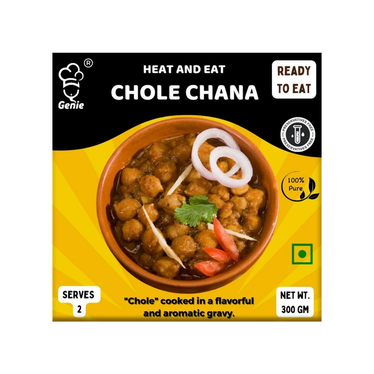 Genie Chole Chana (Heat & Eat)