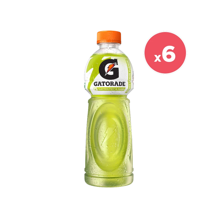 Gatorade Lemon Zero Sugar Energy Drink - Pack of 6