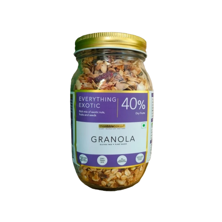 The Nibble Box Exotic Granola