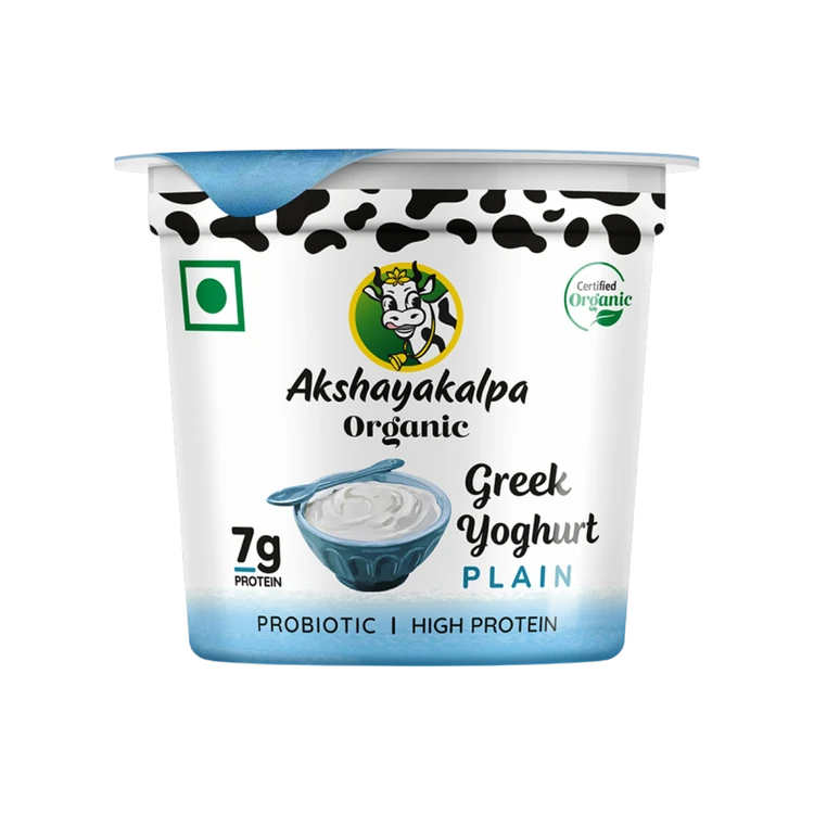 Akshayakalpa Organic Plain Greek Yogurt