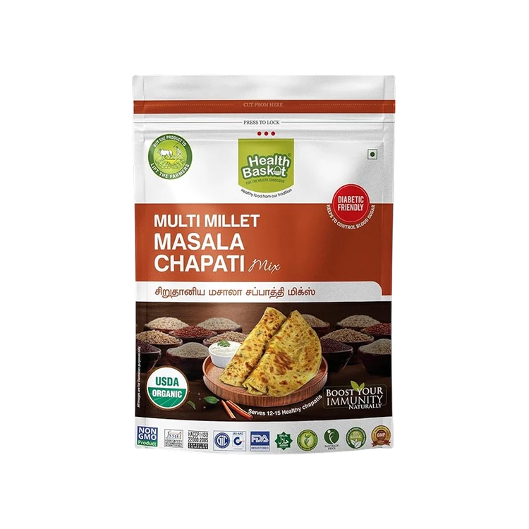 Health Basket Multi Millet Masala Chapati Mix
