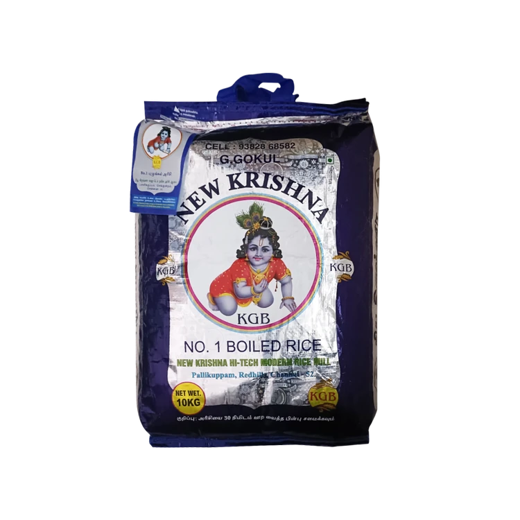 New Krishna Boiled Ponni Rice (Ponni Akki)